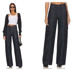 AG JEANS x EMRATA amia wide leg jean